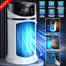 Mini Portable USB Air Cooler Conditioner Desk Fan Cooling Humidifier LED Air Conditioners price
