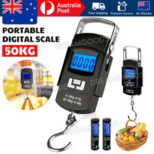 Portable LCD Digital Electronic Fishing Travel Luggage Hanging Weighing Scale AU Scales & Weighing Scales price