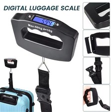 Digital Travel Portable Handheld Weighing Luggage Scales Suitcase Bag 50KG NEW Scales & Weighing Scales price