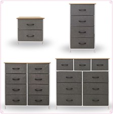 Foret Chest of Drawers Storage Cabinet Tower Dresser Wood Top Tallboy Organizer Dresser price