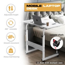 Mobile Laptop Desk Computer Table Stand Adjustable Bed Bedside Portable Study Desk price