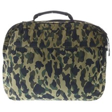 A BATHING APE Auction 1st Camo Camouflage Total Pattern Briefcase Handbag Used 5 Unisex Briefcase price