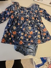 Fall Floral Dress With Bloomer By Carter's 6 Month Baby Dress price