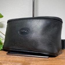 Longchamp Black Leather Belt Bag Waist Body Bag Max 41in Waist Women's Women's Belt Bag price