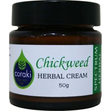 Spectrum Herbal Chickweed cream with Coraki Tea Tree Oil 50g nappy rash eczema Nappy Rash Cream price