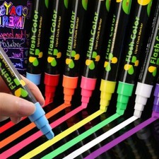 Plastic Highlighter Pen Erasable Drawing Pen Fashion Liquid Chalk Highlighter Pen price