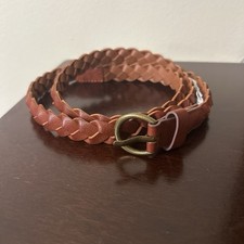 Target Women’s Belt Faux Leather Braided Size Medium 39 In Women's Belt price