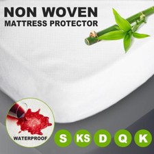 All Size Fully Fitted Non-Woven Waterproof Mattress Protector Pillow Protector Mattress Protector price