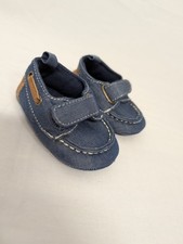 Children's Place Baby Denim Shoes Sz 0-3 Months Unisex Children's Casual Shoes price
