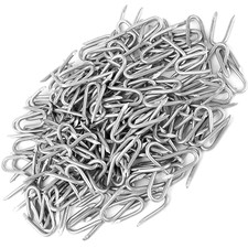 Galvanised Netting Staple U Nails, Heavy Duty U Shaped Wire Tacks for Fenc Staple Wire price