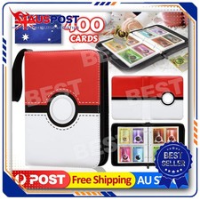 Pokemon Card Binder Album Book Holder with 400 Card Slots Collectors Organizer Unisex Card Holder price