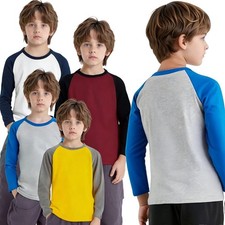 Kids Boys Sweatshirts Outdoor T-shirt Weekend Top Daily Casual Party Round Neck T-Shirt & Sweatshirt (Outdoor) price