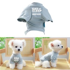 Dog Spring T-shirt Indoor Outdoor Use Lightweight Sweatshirt Outfits Summer T-Shirt & Sweatshirt (Outdoor) price