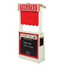 Tidlo Play Shop & Puppet Theatre Pretend Kids/Children Interactive Wooden Toy 3+ Theatre & Play price