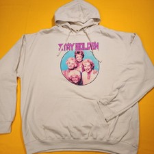 The Golden Girls Pull Over Hoodie Beige Sweatshirt Stay Golden Graphic 2XL Girls' Sweatshirt price