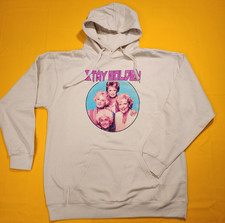 The Golden Girls Pull Over Hoodie Beige Sweatshirt Stay Golden Graphic Large Girls' Sweatshirt price
