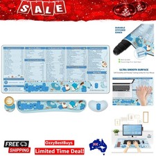Ergonomic Desk Pad Set with Non-Slip Base & Wrist Rest for Office Productivity Desk Pad Set price