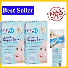 Scented Nappy Bags ; Convenient nappy disposal ; Neutralises nappy odour ; Hy... Nappy Disposal Bags price