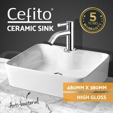 Cefito Bathroom Basin Ceramic Basins Sink Vanity Bowl Above Counter Hand Wash Sink price