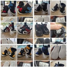 6 baby nike and Jordan's. 5 crib shoes and one hard bottom size from2c, 3c, 4c Baby Shoes price