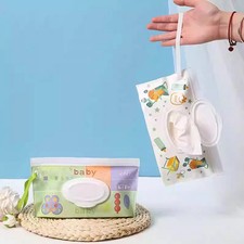 Refillable Travel Wet Wipe Bag Pouch Baby Care Portable Tissue Case Holder Baby Care Bag price