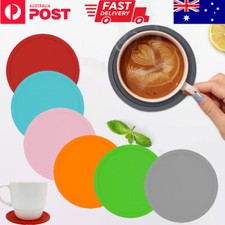 Coasters Silicone Heat Pads Beverage Drink Wine Glass Cup Mug Mats Placemat AU Coaster price