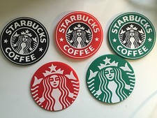 New STARBUCKS COFFEE Cup Mug Coaster Table Protector 8 Choices Novelty Home Deco Coaster price