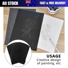 50/100 Sheets Carbon Paper Transfer Copy Graphite Tracing A4 Wood Canvas Art AU Copy Paper price
