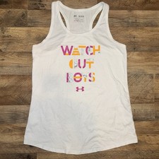 Under Armour Youth Girls Tank Watch Out Boys Racerback Tank Top Sport Athletic Girls' Tank Top price