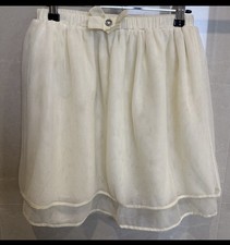 TWINSET SIMONA BARBIERI Girls Ivory Soft Tulle Skirt Size 14/164cm Girls' Skirt price