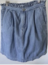 MOLO Girls Blue 100% Cotton Denim Beth Skirt Size 12-14 years (158/164) Girls' Skirt price