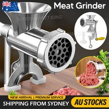Manual Kitchen Meat Grinder Mincer Stuffer Table Hand Sausage Filler Maker Meat Grinders price