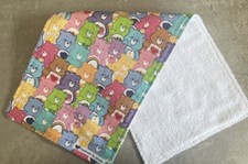 Baby Burp Cloth/Cotton Front/Towel Backed/ Care Bears/Super Soft/Absorbent/ Baby Towel price
