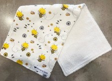 Baby Burp Cloths 100% Cotton Fabric Towel Backed Free Post Brand New Handmade Baby Towel price