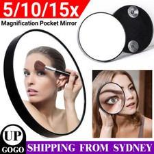 5/10/15X Portable Makeup Mirror Travel Magnified Mirror with 2 Suction Cups Makeup Mirror price