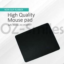 Black Mouse Mat Laptop Computer Office Mouse Logi Pad Mat Mouse Pad price