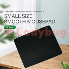 Black Mouse Mat Laptop Computer Office Mouse Logi Pad Mat Mouse Pad price