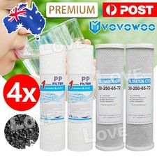 2 Set 1 Micron Sediment Coconut Carbon Replacement Water Filter Cartridges Cartridges price