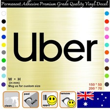 Text Uber Vinyl Decal Adhesive Sticker Car/Wall/Laptop/Window, etc Fridge Sticker price