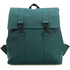 Rains Teal Waterproof Messenger Backpack Unisex Travel Work School Bag Unisex Backpack price