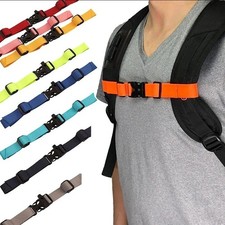Backpack Retro Fit Sternum Strap Universal Open Loop Rucksack Chest Clip Unisex Backpack price