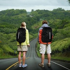 Outdoor Foldable Backpack WaterProof Rain Cover Rucksack Camping Travel Bag Unisex Backpack price