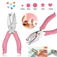 Circle/Heart/Star Shaped Metal Hole Punch pliers Soft Grip Paper Hand Puncher AU Hole Punch price