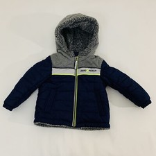 ZeroXposur Coat Baby Toddler 18 Month Navy Fleece Lined Hood Jacket Warm Winter Baby Coat price