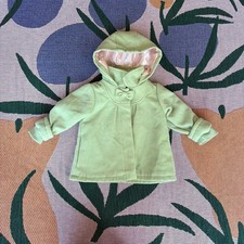 Sprout Hooded Toggle Coat Lined Green/Pink Size 1 Unisex Baby/Toddler Baby Coat price