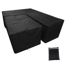 Waterproof L Shape Furniture Cover Rattan Corner Sofa Protective Garden-~ Corner Sofa / Set price