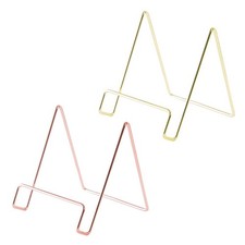 Geometric Storage Stand Tablet Book Newspaper Rack Metal Magazine Holder Rack Magazine Rack / Newspaper Rack price