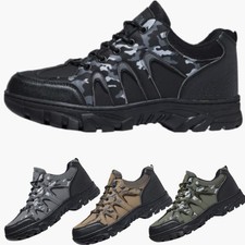 Mens Waterproof Hiking Boots Memory Foam Trekking Trail Ankle Trainers Shoes Trekking Shoes & Boots price