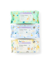 70 Pack Baby Wipes Fragrance Free Baby Wet Wipes Water Soft Gentle - Assorted Baby Wipes price