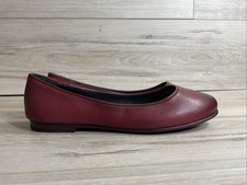 Thursday Boot Co Feliz Leather Ballet Flats Burgundy Wine Leather 8.5 Ballet Flats price